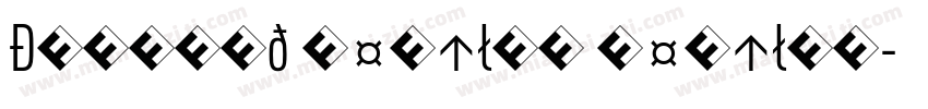 DINCond Regular Regular字体转换